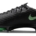 Chaussure de foot Nike Mercurial Superfly 11 Elite FG noire et verte, vue de profil