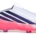 Chaussure de foot enfant adidas F50 Hyperfast League sans lacets, vue de profil