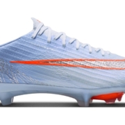 Nike Mercurial Superfly 11 Elite United Pack 4 bleu clair, Swoosh argent cerné d'orange