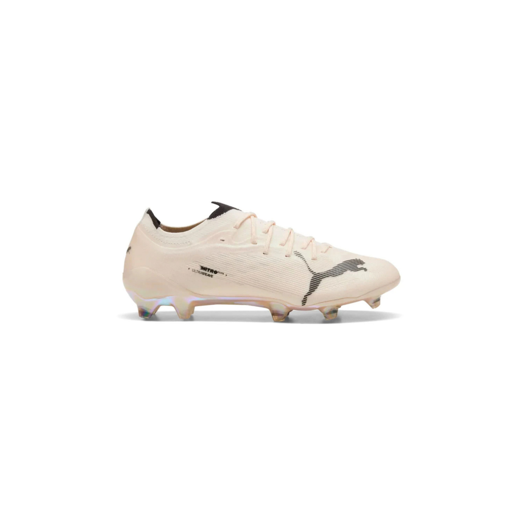 Puma Ultra NITRO 7 Ultimate x 247 Represent FG écrue, vue de profil