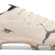 Puma Ultra NITRO 7 Ultimate x 247 Represent FG écrue, vue de profil